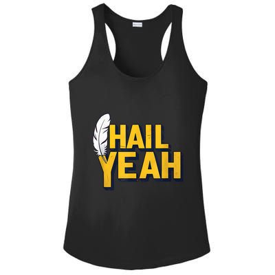 Hail Yeah Washington Design Washington Fan Merch Ladies PosiCharge Competitor Racerback Tank