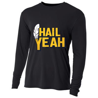 Hail Yeah Washington Design Washington Fan Merch Cooling Performance Long Sleeve Crew