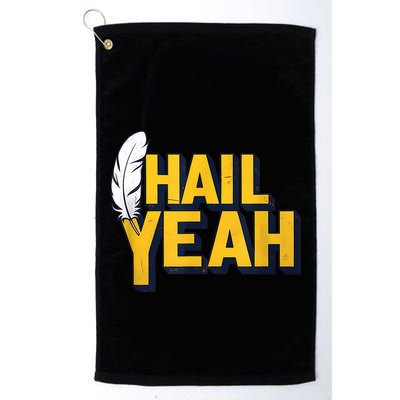 Hail Yeah Washington Design Washington Fan Merch Golf Towel