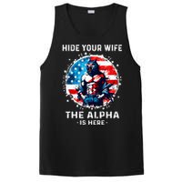 Hide Your Wife The AlphaS Here Usa Meme Werewolf Meme PosiCharge Competitor Tank