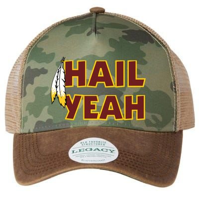 Hail Yeah With Feathers Washington Football Fan Legacy Tie Dye Trucker Hat