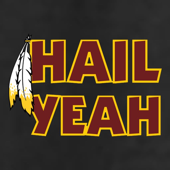 Hail Yeah With Feathers Washington Football Fan Cool Comfort Performance Bucket Hat