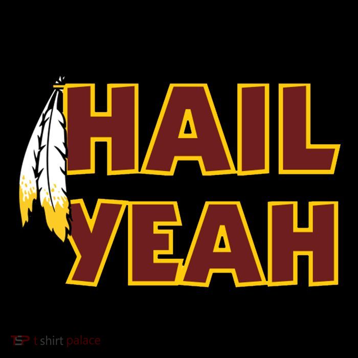 Hail Yeah With Feathers Washington Football Fan Tall T-Shirt
