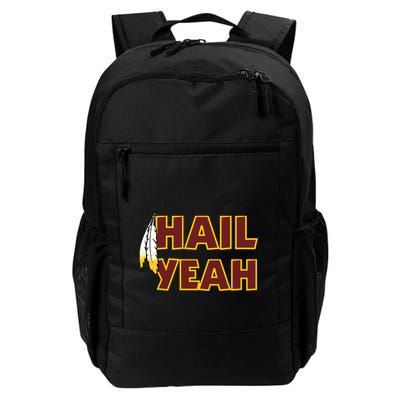 Hail Yeah With Feathers Washington Football Fan Backpack