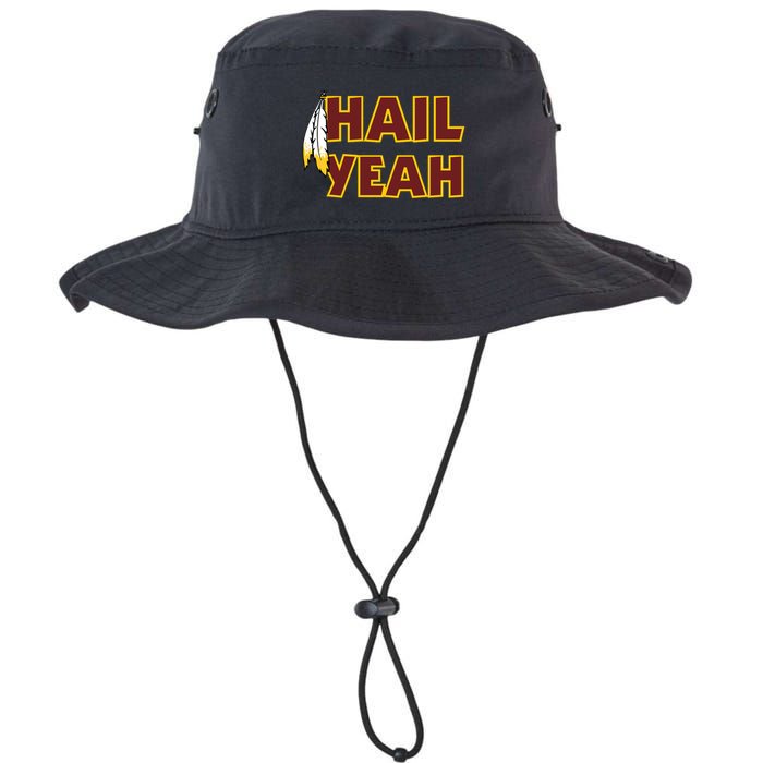 Hail Yeah With Feathers Washington Football Fan Bucket Hat