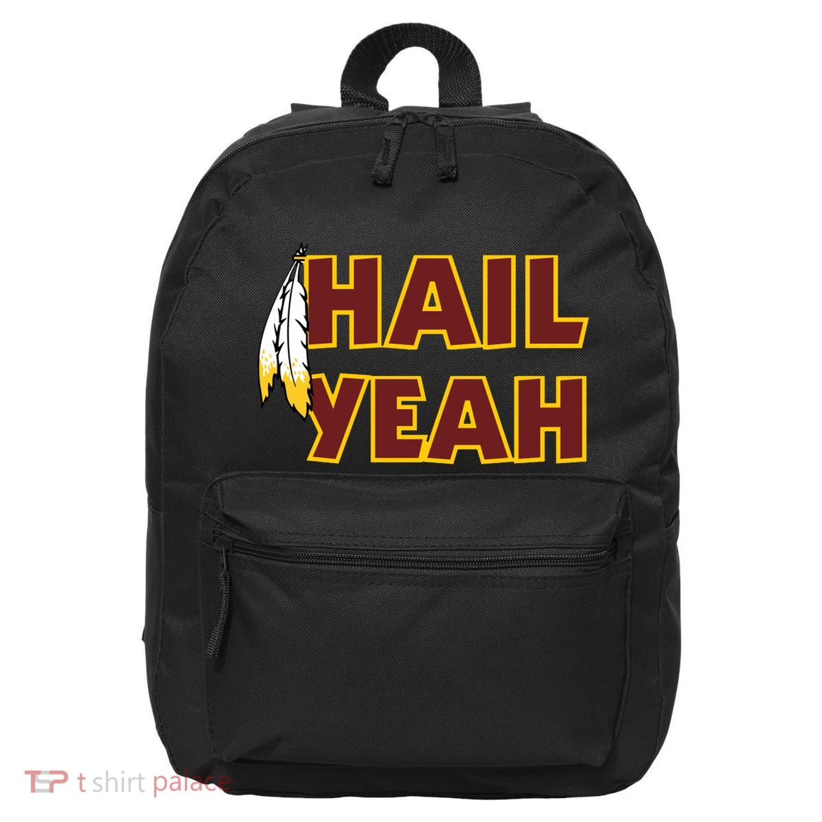 Hail Yeah With Feathers Washington Football Fan 16 in Basic Backpack