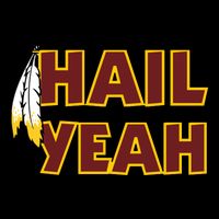 Hail Yeah With Feathers Washington Football Fan Kids T-Shirt