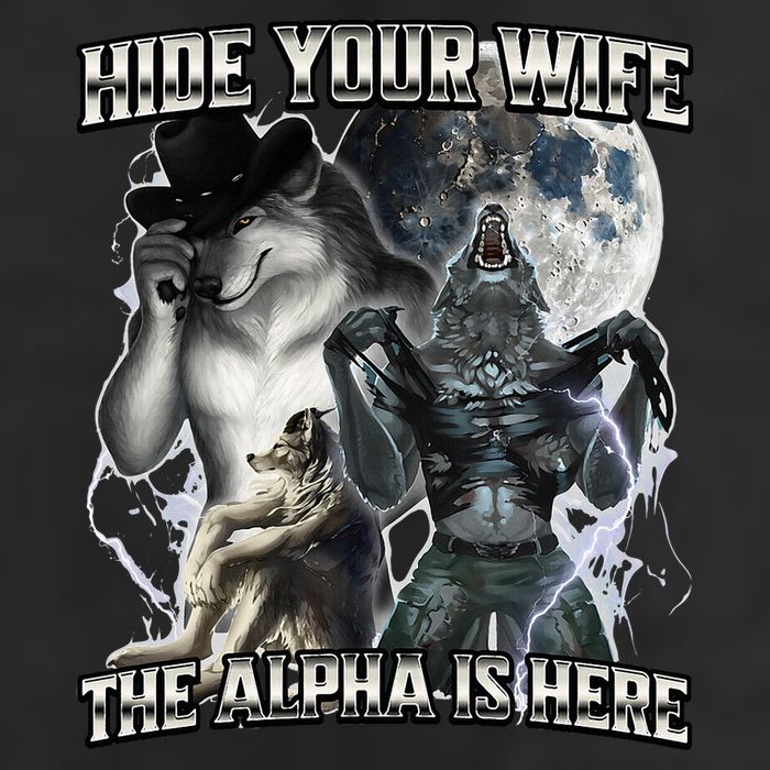 Hide Your Wife The Alpha Is Here Cool Comfort Performance Bucket Hat