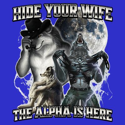 Hide Your Wife The Alpha Is Here T-Shirt