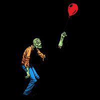 Halloween Zombie Balloon Funny Cut Off Arm 16 in Basic Backpack