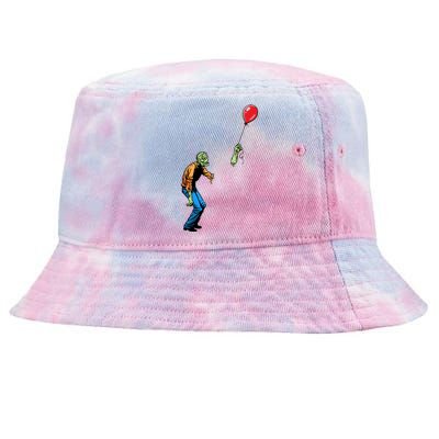 Halloween Zombie Balloon Funny Cut Off Arm Tie-Dyed Bucket Hat