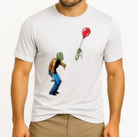 Halloween Zombie Balloon Funny Cut Off Arm Cooling Performance Crew T-Shirt