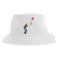 Halloween Zombie Balloon Funny Cut Off Arm Sustainable Bucket Hat