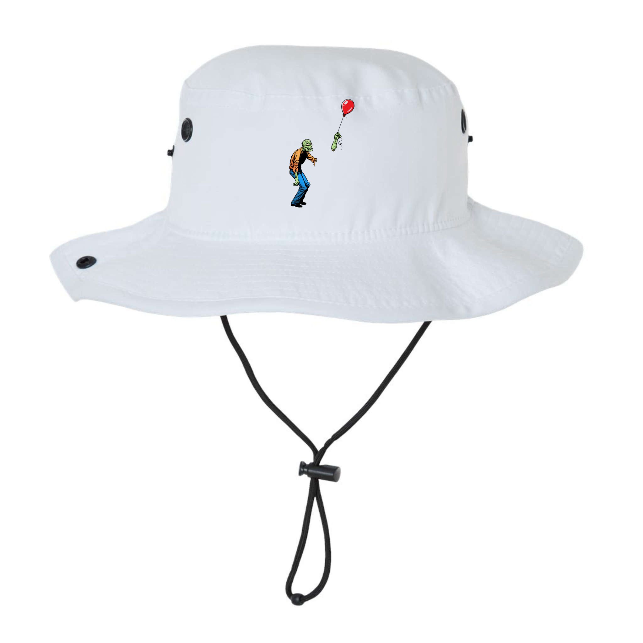 Halloween Zombie Balloon Funny Cut Off Arm Bucket Hat