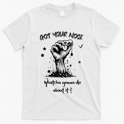 Halloween Zombie Got Your Nose Silly Gag Gift T-Shirt