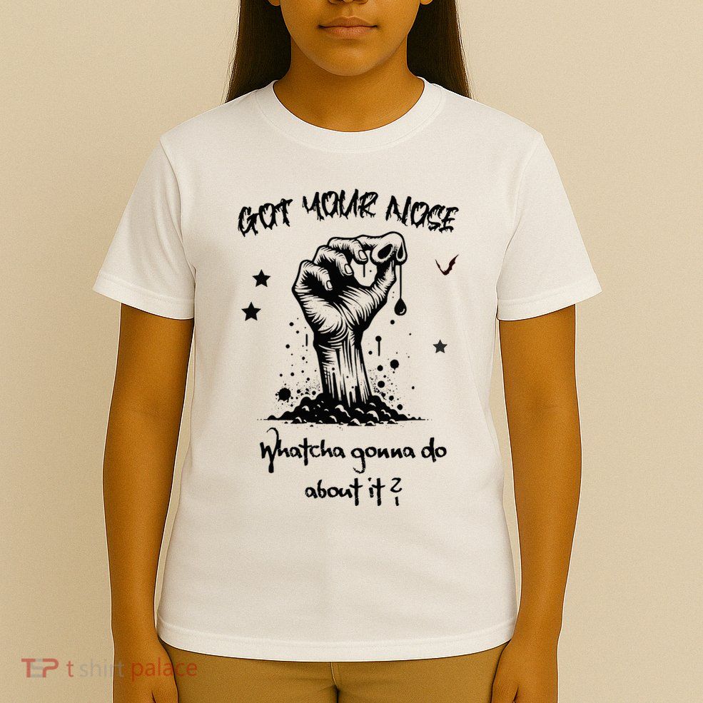 Halloween Zombie Got Your Nose Silly Gag Gift T-Shirt