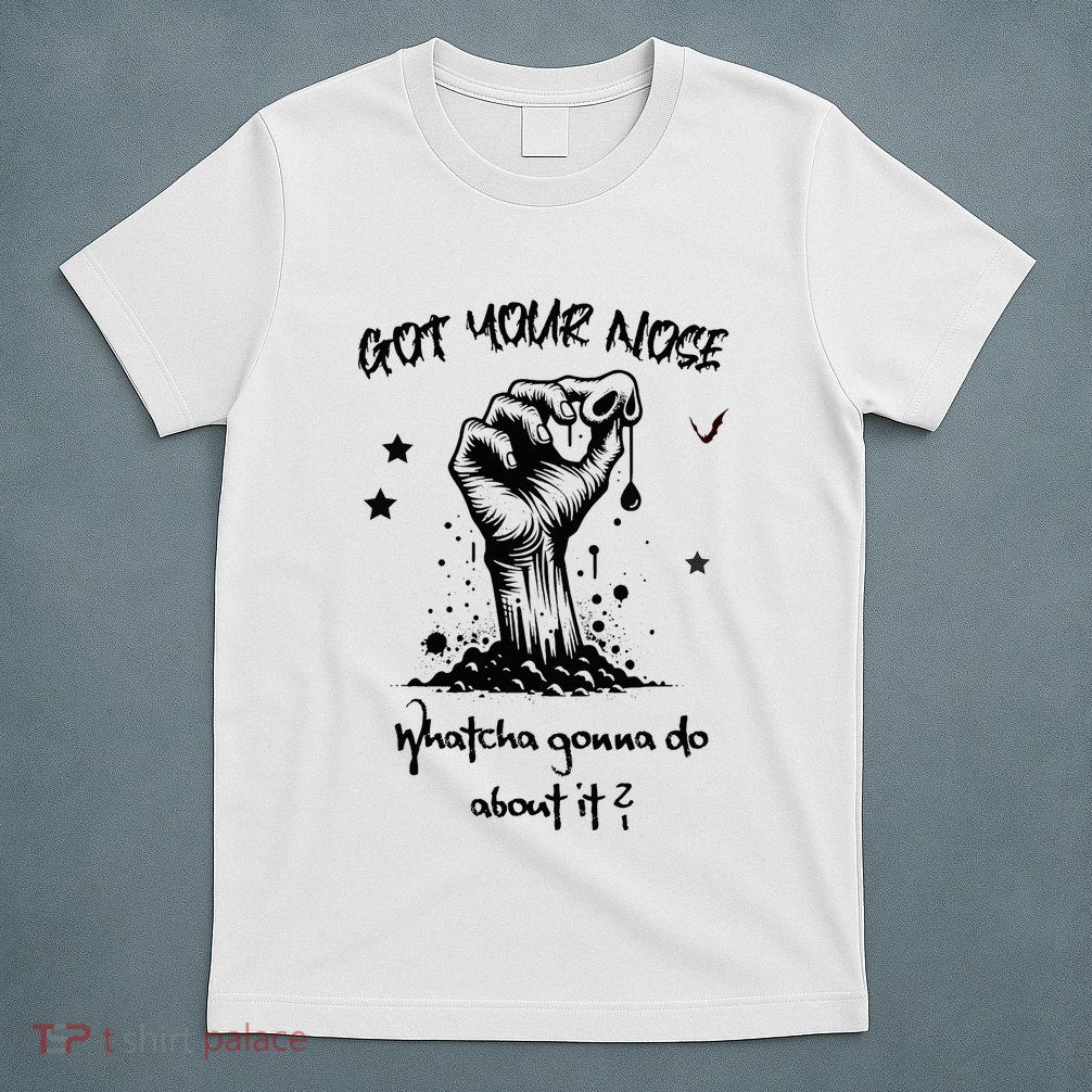 Halloween Zombie Got Your Nose Silly Gag Gift T-Shirt