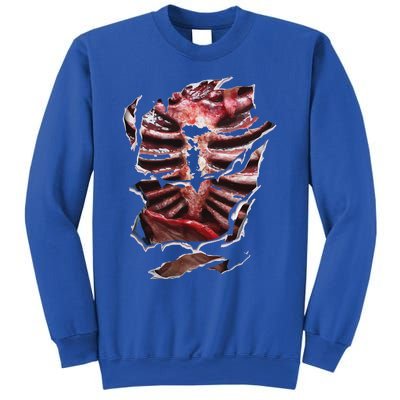 Halloween Zombie Gore DIY Costume Sweatshirt