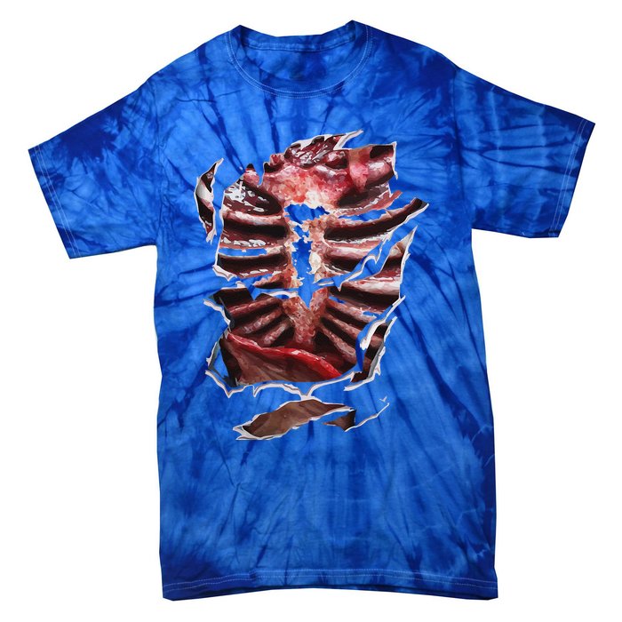 Halloween Zombie Gore DIY Costume Tie-Dye T-Shirt