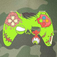 Halloween Zombie Gaming Controller Halloween Video Game Funny Gift Legacy Tie Dye Trucker Hat
