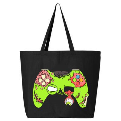 Halloween Zombie Gaming Controller Halloween Video Game Funny Gift 25L Jumbo Tote