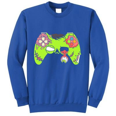 Halloween Zombie Gaming Controller Halloween Video Game Funny Gift Sweatshirt