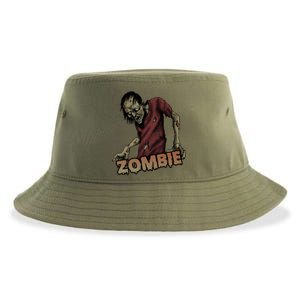 Horror Zombie Halloween Sustainable Bucket Hat