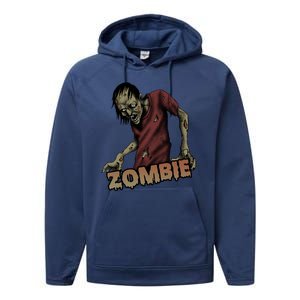 Horror Zombie Halloween Performance Fleece Hoodie