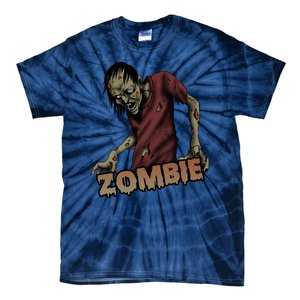 Horror Zombie Halloween Tie-Dye T-Shirt