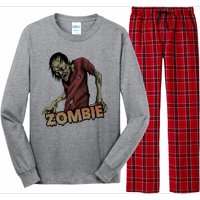 Horror Zombie Halloween Long Sleeve Pajama Set