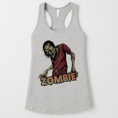 Horror Zombie Halloween Womens Tank Top