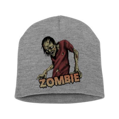 Horror Zombie Halloween Short Acrylic Beanie