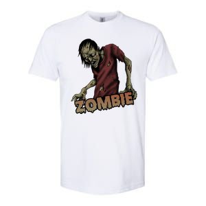 Horror Zombie Halloween Softstyle CVC T-Shirt