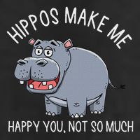 Hippopotamus Zookeeper Hippotology Hippo Lover Adult Drive Performance Visor