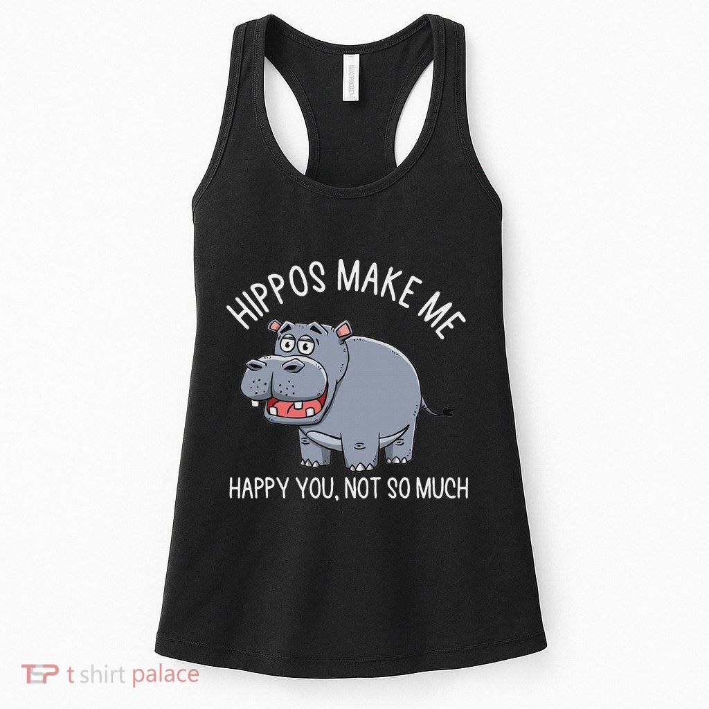 Hippopotamus Zookeeper Hippotology Hippo Lover Womens Tank Top