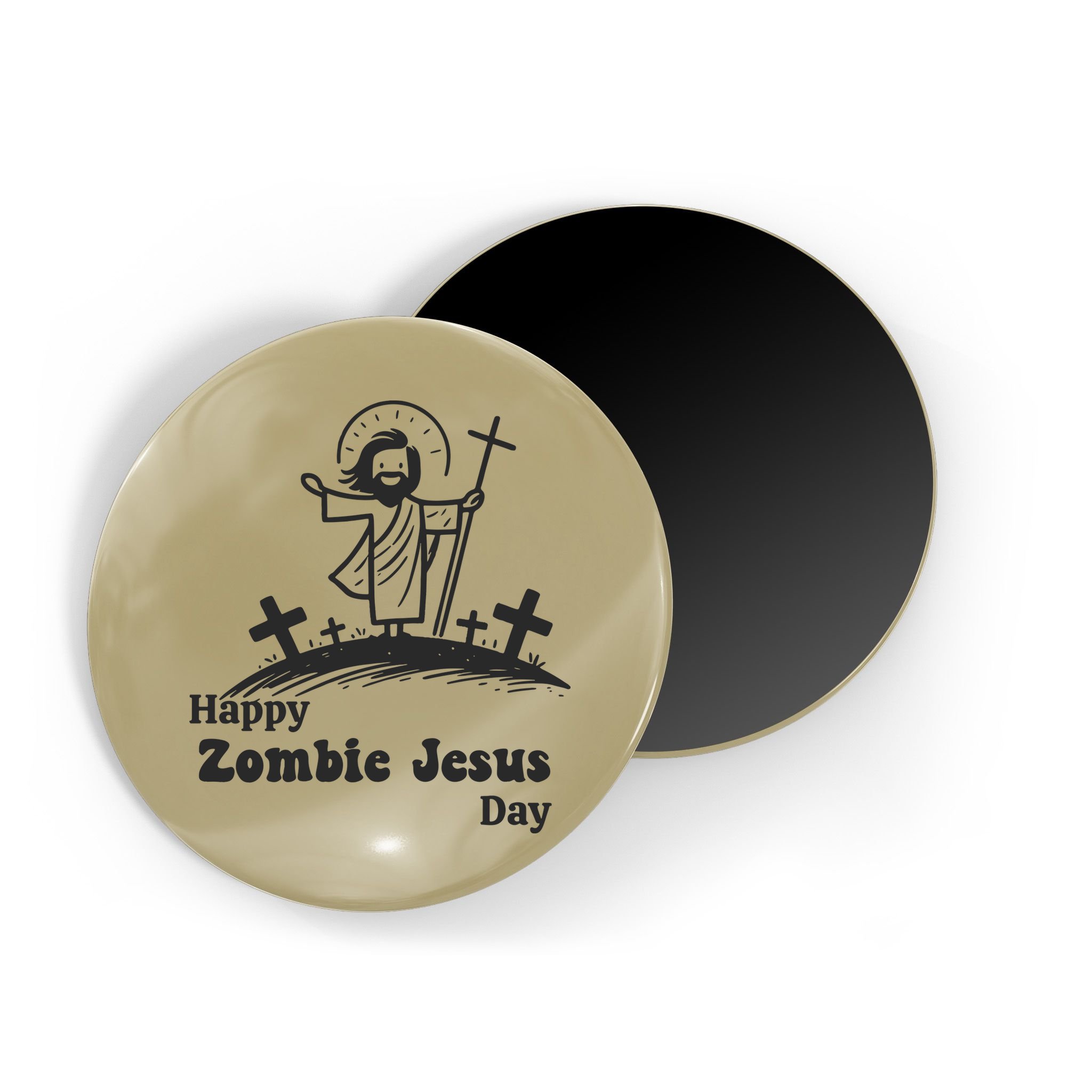 Happy Zombie Jesus Day Magnet