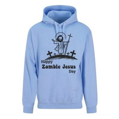 Happy Zombie Jesus Day Unisex Surf Hoodie