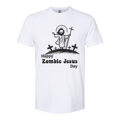 Happy Zombie Jesus Day Softstyle CVC T-Shirt