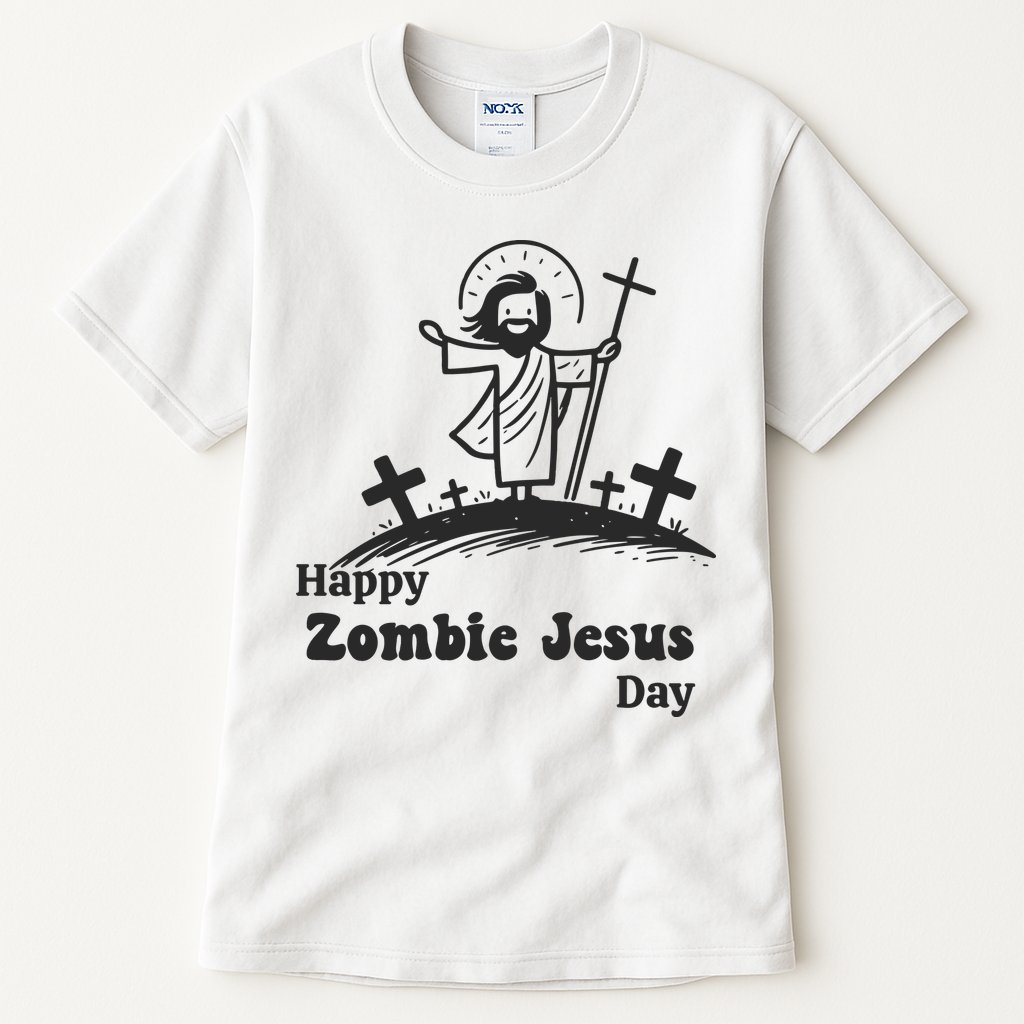 Happy Zombie Jesus Day Tall T-Shirt