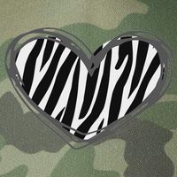 Heart Zebra Print For Zebra Lover Legacy Tie Dye Trucker Hat