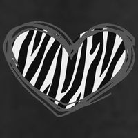 Heart Zebra Print For Zebra Lover Cool Comfort Performance Bucket Hat
