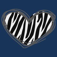 Heart Zebra Print For Zebra Lover Infant Baby Jersey Bodysuit