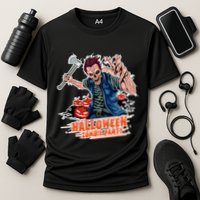 Halloween Zombie Party Pumpkin Patch Zombies Funny Cooling Performance Crew T-Shirt