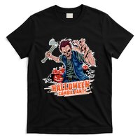 Halloween Zombie Party Pumpkin Patch Zombies Funny T-Shirt
