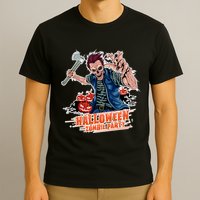 Halloween Zombie Party Pumpkin Patch Zombies Funny T-Shirt