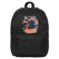 Halloween Zombie Party Pumpkin Patch Zombies Funny 16 in Basic Backpack