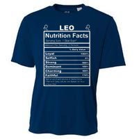 Horoscope Zodiac Sign Astrology Nutrition Facts Leo Cooling Performance Crew T-Shirt