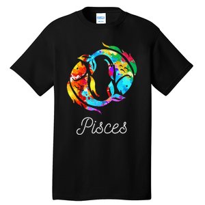 Horoscope Zodiac Sign Pisces Tall T-Shirt