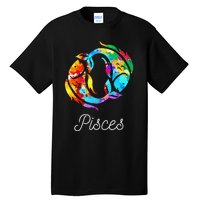 Horoscope Zodiac Sign Pisces Tall T-Shirt