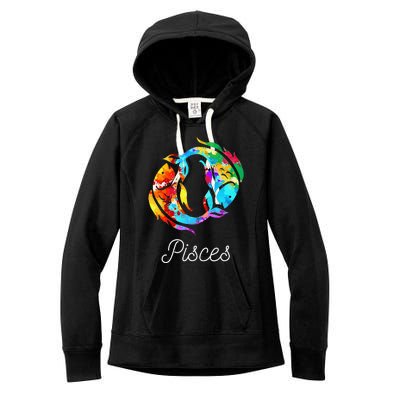 Horoscope Zodiac Sign Pisces Women's Fleece Hoodie